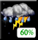 Thursday Night: Showers And Thunderstorms Likely